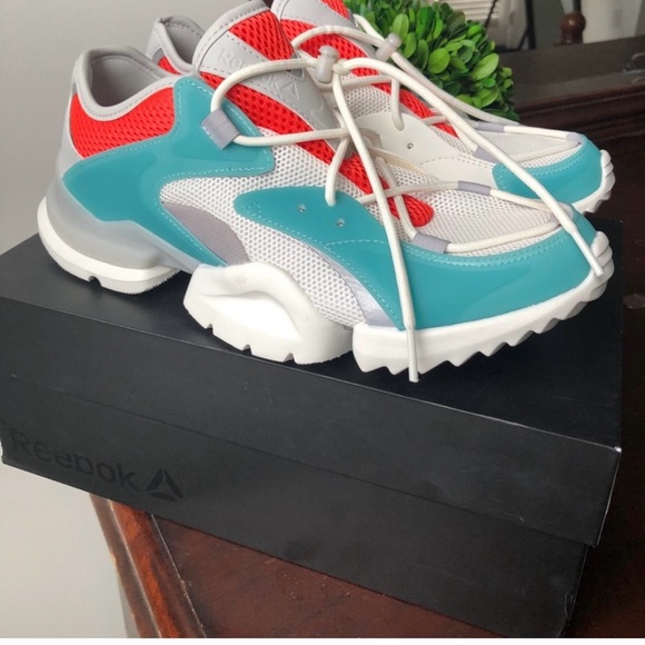 Reebok Men’s Run.R 96 TPU Multicolor Sneakers Size 9 - Picture 10 of 11